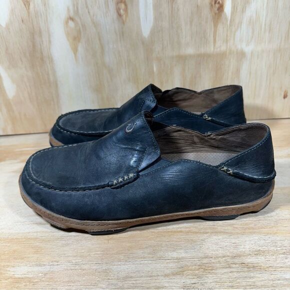 OluKai Moloa Loafers Men’s Size 9.5 - Picture 1 of 7